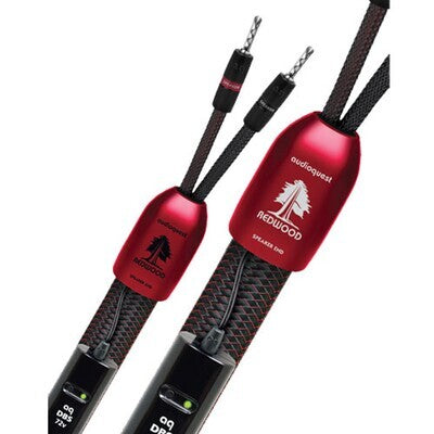 AudioQuest 10 ft Redwood reference speaker cable SBW with M spades