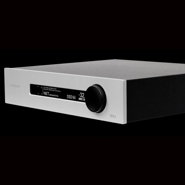 Meitner Audio’s MA3i Integrated DAC. NEW silver & Black in stock.