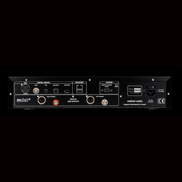 Meitner Audio’s MA3i Integrated DAC. NEW silver & Black in stock.