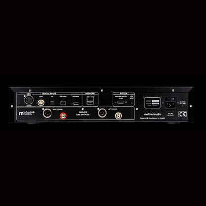 Meitner Audio’s MA3i Integrated DAC. NEW silver & Black in stock.